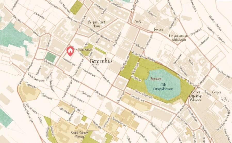 Dinbnb Apartments I Charming 3-Bedroom In The Heart Of The City Берген Екстериор снимка